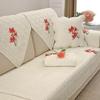 Хлопковая китайская диванная подушка Four Seasons, универсальная нескользящая высококачественная диванная подушка из цельного дерева, простой современный чехол, тканевый чехол