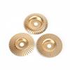 3Pcs High Carbon Steel Grinding Wheel Disc Wood Shaping Disc Carving Disc Set for Woodworking Grinding Wheel Shaping