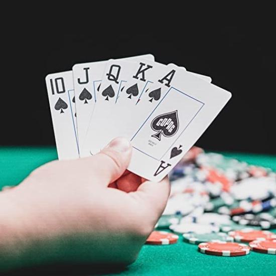 Copag 1546 Неотерический дизайн Пластиковый Покерный размер Игральный Двухколодный Набор 100% Карты, Желтый/Розовый/Синий, (Регулярный индекс)