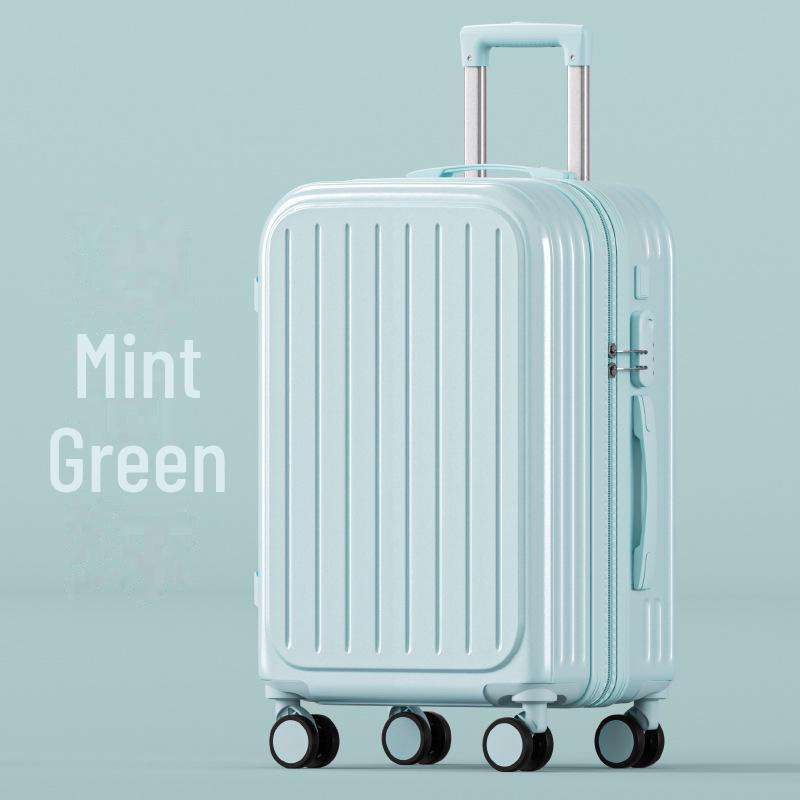 2024 Многофункциональный чемодан на колесиках: 20-дюймовый женский чемодан для ручной клади и 24-дюймовый мужской чемодан с паролем