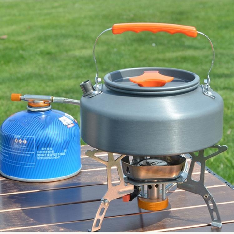 Outdoor Camping Coffee and Teas Kettle Portable Teapot Aluminum Camp Teas Coffee Pots Water Boilers for Picnics