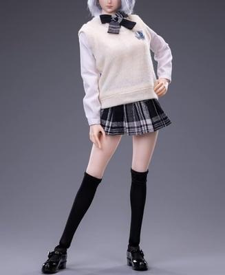 Масштабная фигурка cdtoys cd030A модная красавица школьница матроска чулки и туфли комплект и голова не [TOYBARJAPAN] 1/6 костюм, (тело включено)
