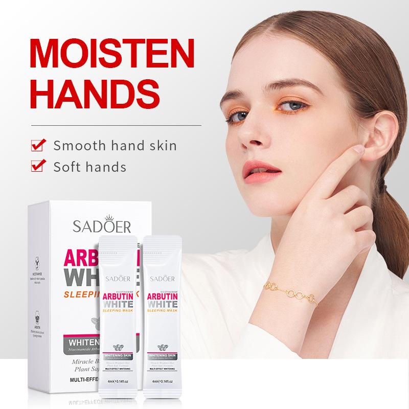 Фуллереновая желеобразная маска, увлажняющая, восстанавливающая, питательная, укрепляющая кожа, коллагеновая ночная маска, уход за кожей