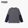 Цветная полосатая футболка с длинным рукавом для мальчиков MQD