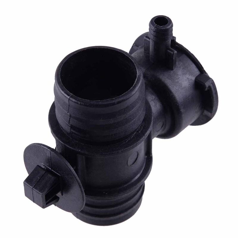 55116901AA 52028974AA Coolant Filler Neck Radiator Hose Connector & Radiator Cap Fit for Chrysler 200 Dodge Avenger Jeep Compass