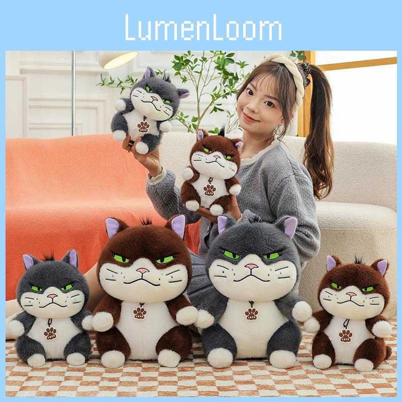 Lucifer Toy Plush Cartoon Cat Stuffed Dolls Bedroom Decoration Kids Gifts Cute