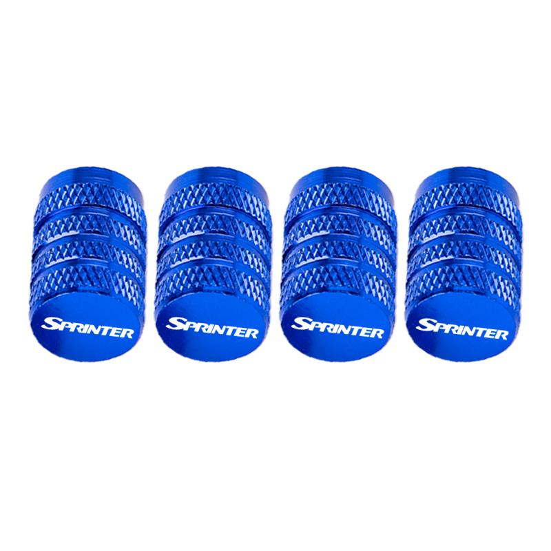 4pcs Car Wheel Tire Valve Caps Tyre Stem Covers Airdust Waterproof For Mercedes Benz SPRINTER W901 W906 W907 Accessories ak1