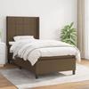 3131388 vidaXL Divan Bed with Mattress Dark Brown 80x200 Cm