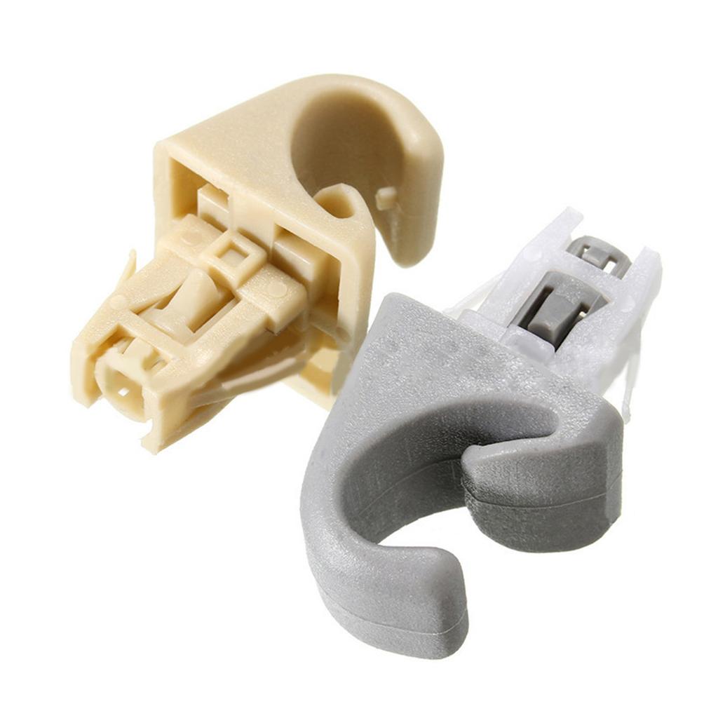 1 Pair Sun Visor Clip Hook Bracket Retainer Interior Trim Fastener Clip for Camry Corolla Matrix Prius RAV4 74348-33040