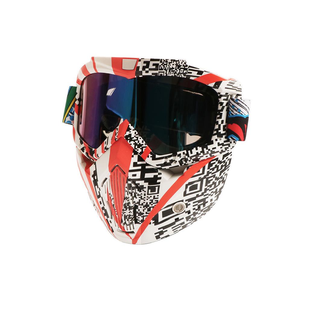 Goggles Water Transfer Mask Removable Protective Glasses Motorcycle Goggles