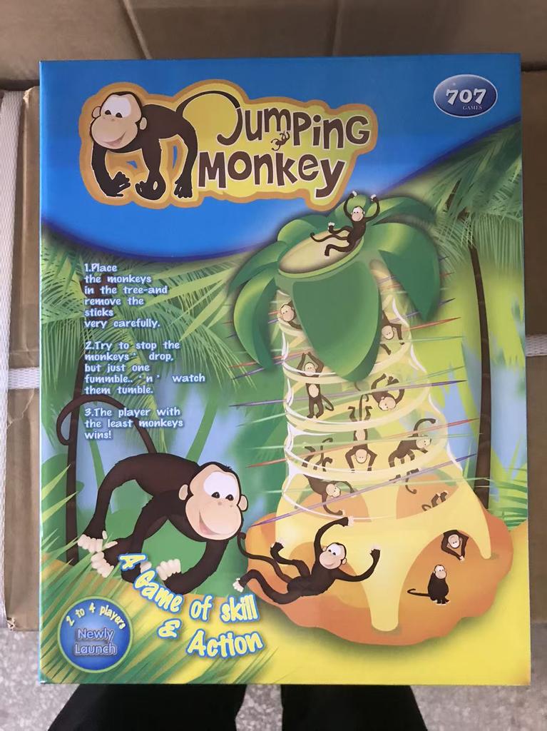 Multiplayer Tabletop Games Monkey Children Interesting Intelligence Toys Drop Down Parent-Child Interactive Board Game