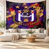 Anderlecht FC Wall Tapestry, Soft Fabric Wall Hanging, Decorative Backdrop For Bedroom Home Wall Art