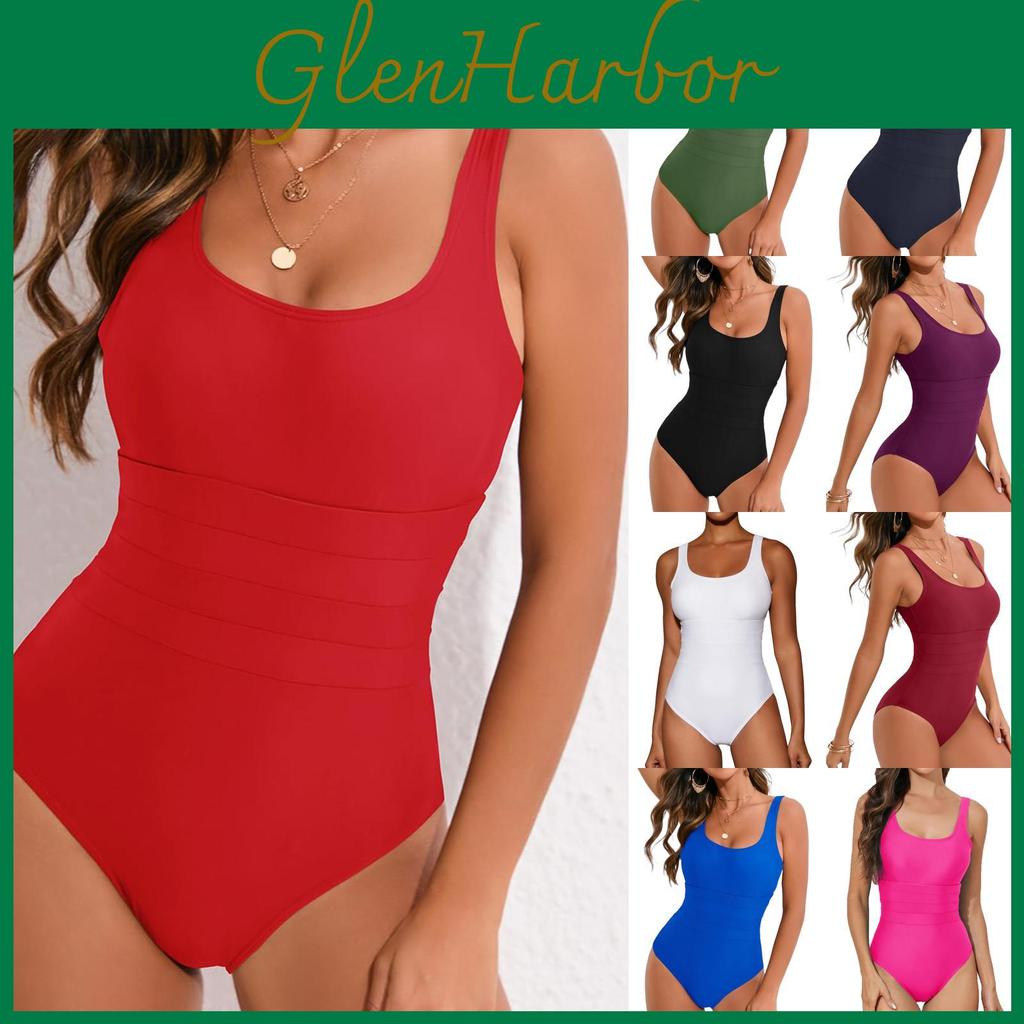 Swimming Womens Casual Suit Onepiece
