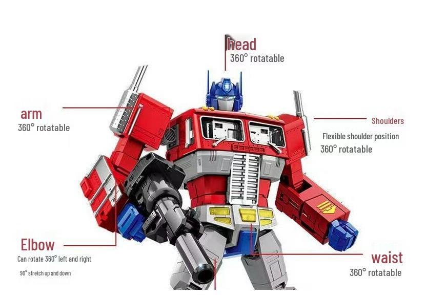 XP-10 Commander Yuan Yuexing MMP-10 Giant Sky Pillar Transforming Truck Toy