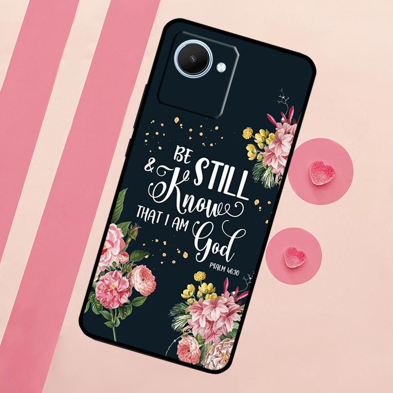 Чехол Christian Psalms для Realme GT Neo 5 3T 2T 9 11 10 Pro Plus C11 C15 C21Y C25S C30 C31 C33 C35 C53 C55