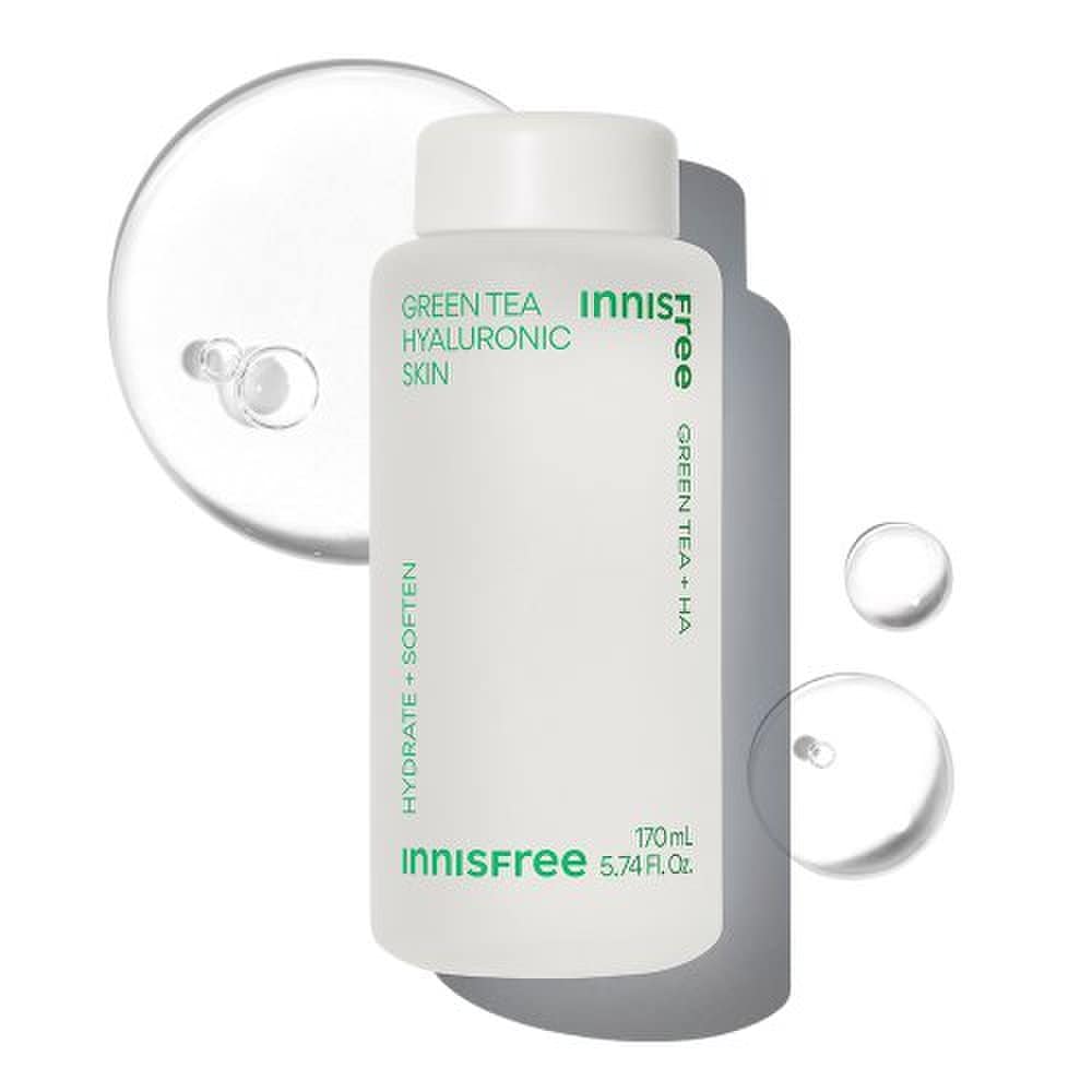 Innisfree Зеленый чай ГИАЛУРОНОВАЯ КОЖА 170 мл