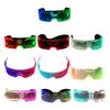 Trendy LED Glowing Glasses Glowing Light Flashing Glasses Unisex Glasses for Parties Festivals and Celebration