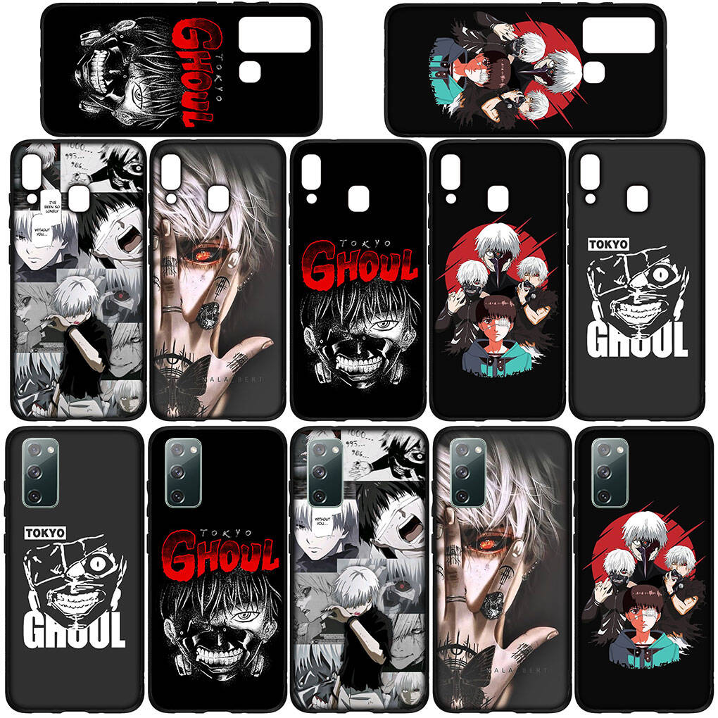 Чехол для телефона Samsung Galaxy S25 S23 S22 S24 Ultra FE A05 A06 A15 A16 A36 A37 A35 A54 A55 A56 A57 A25 A26 A53 A17 Кен Канеки Аниме Токийский гуль