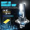 Car H7 Led Headlight Bulb High Power Car Lights Super Bright Car Fog Light Bulbs Auto High Low Beam 6000K White Led Light 12/24V