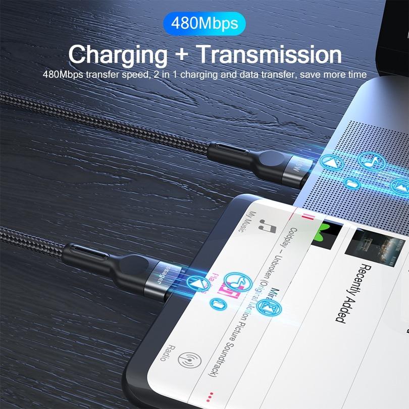 Essager Кабель USB Type C к USB C, 100 Вт, USB-C PD, провод для быстрой зарядки, зарядное устройство для Macbook, Samsung, Xiaomi, кабель USBC Type-C, 3 м