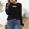 Spring and Autumn Skeleton Sweater Knit Sweater Women Inner Bottom Sweater