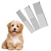 Pet Grooming Comb Hair Remover Brush Cat Massage Electroplated Metal Row Comb Lice Free Dense Tooth Beauty Teddy Hair