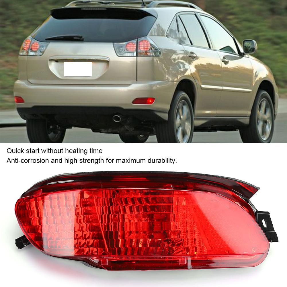 Rear Bumper Light Fog Lamp Fit for Lexus RX330 RX350 RX400h 819200E010 819100E010Left