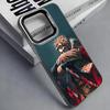 H-Hawks M-MHA Phone Case For iPhone 17, 16,15,14,13,12,11 Plus,Pro Max, Colorful Silver Funda Cover