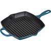 Сковорода-гриль Le Creuset квадратная 26x26 см, глубокая, бирюзового цвета (20183266420422)