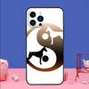Cartoon Doberman Dog Phone Case For iPhone 17 16 14 13 12 11 15 Pro Max mini 15 16 Plus 16e 17 Air Bumper Cover