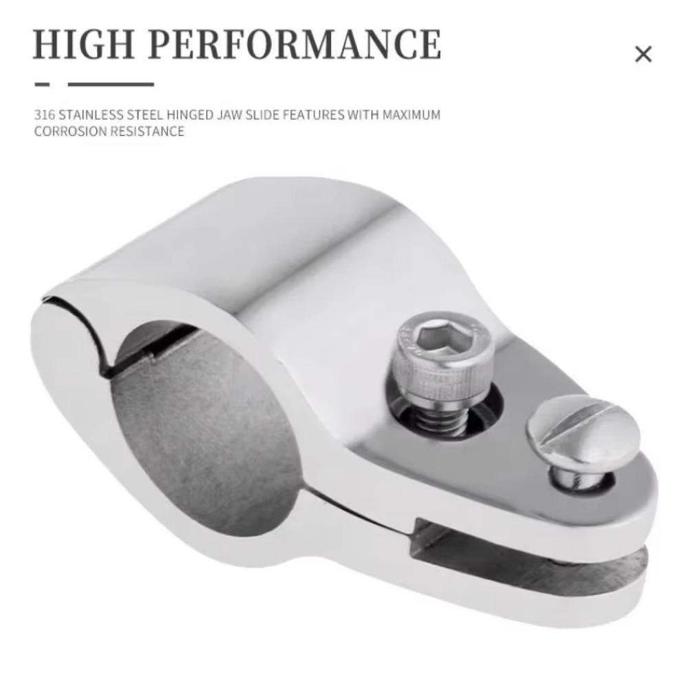 Легко устанавливаемый яхтенный трубчатый поручень из нержавеющей стали 316, морская фурнитура, тент для лодки, откидной верх