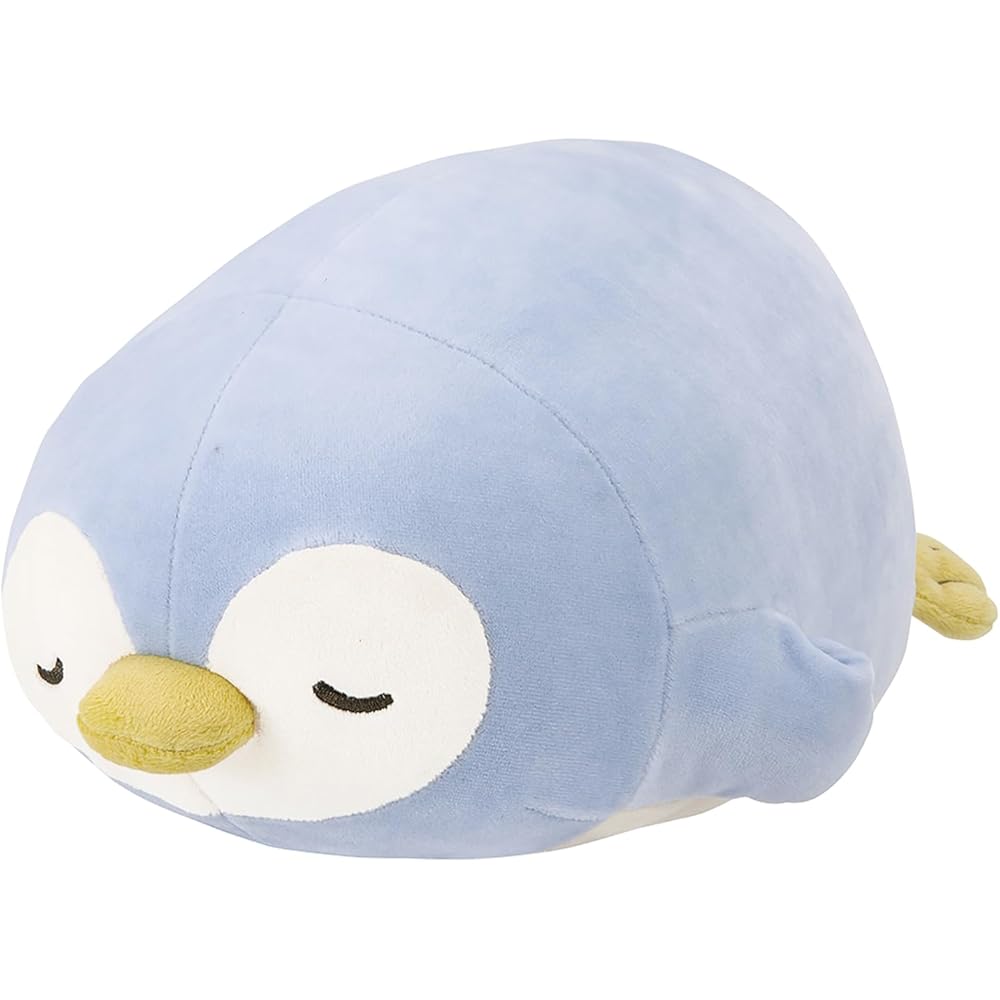 Ribuhato Bolster Cushion Polyester Marshmallow Animal Penguin 27cm Soft Plush Pillow