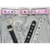 Adjustable Rhinestone Waist Belts for Jeans Glitter Belt for Woman Cowboy Cowgirl Teens Female Jeans Skirt Waistband  Silver