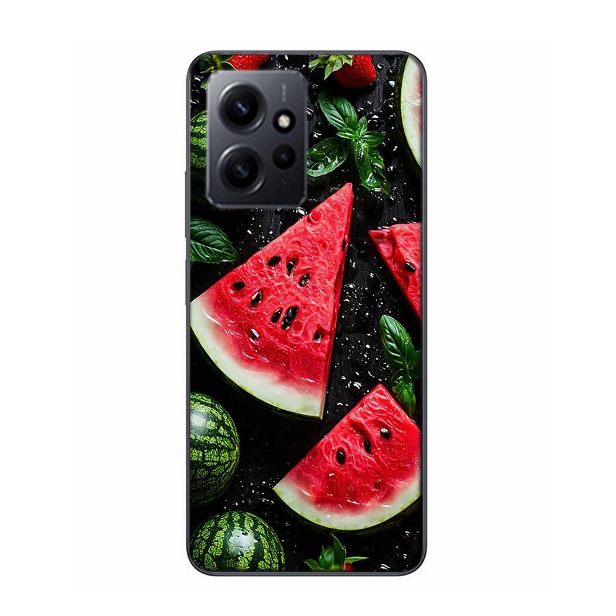 Watermelon Summer Fruit Phone Case For Redmi Note 14 15 Pro 5G 13 12 Pro Plus 11 11T 11E 11S 10 Pro 10S 9 9S Cover Cell Clear TP