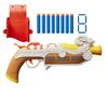 Hasbro Nerf Netflix One Piece Бластер Going Merry, Кобура на клипсе, 8 дротиков Nerf Elite в комплекте, Сериал Netflix, Игрушка и подарок для детей, Возраст 8+