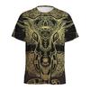 Летние этнические слоны 3D принт футболки уличная мужская мода повседневная свободная футболка с круглым вырезом и короткими рукавами футболки топы одежда