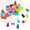 1000Pcs Cute Resin Gummy Bear Pendant Charms for Jewelry Findings DIY Accessories