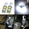 T10 W5W 5050 5SMD Белые внутренние фонари Светодиодные автомобильные фонари Клиновые лампы для чтения Супер яркие DC 12 В