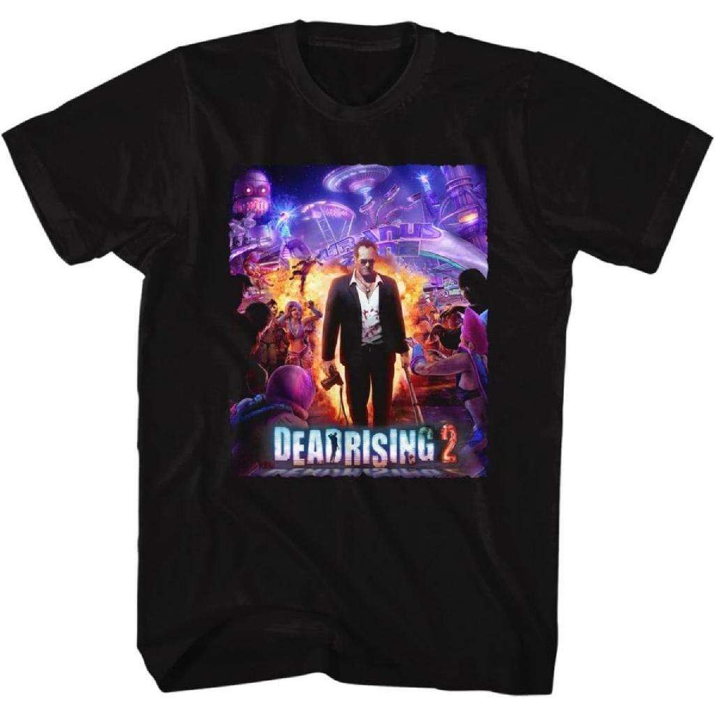 Dead Rising - Mens Purple Action T-Shirt