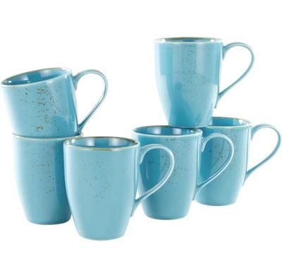 Набор кружек CreaTable Nature Collection синие, 6 предметов (22063)