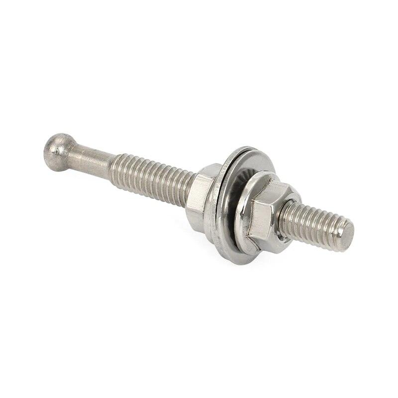 4 шт. универсальная автомобильная защелка, кнопка, заготовка, быстроразъемные крепления, штифт переднего бампера, капота, замок на капоте двигателя, защелка, алюминиевый зажим