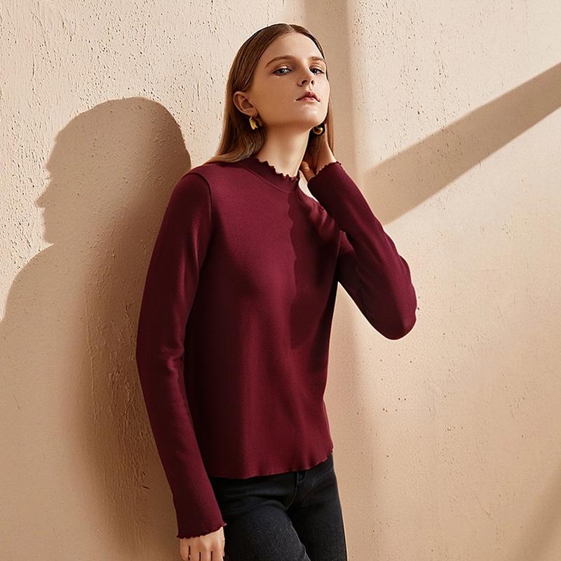 Женская красная бархатная рубашка Ankola с принтом зодиака: Высококачественная теплая одежда на осень/зиму