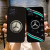 CRI1Car M-Mercedes-Benz Phone Case For IPhone 16 15 14 13 12 11 17 Pro Max Simplicity Back TPU Soft Case