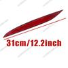Red Rear Bumper Reflector Warning Reflective Strips For Tesla Model X 2016-2023 Left 1034342-00-C Right 1034343-00-C Replacement