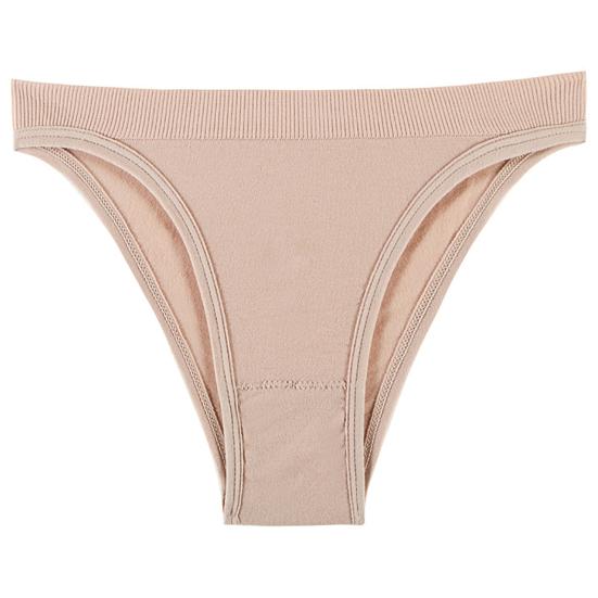 Women Thongs Low Waist Seamless Solid Color High Elasticity Anti-septic Soft Breathable Briefs Intimate Clothes