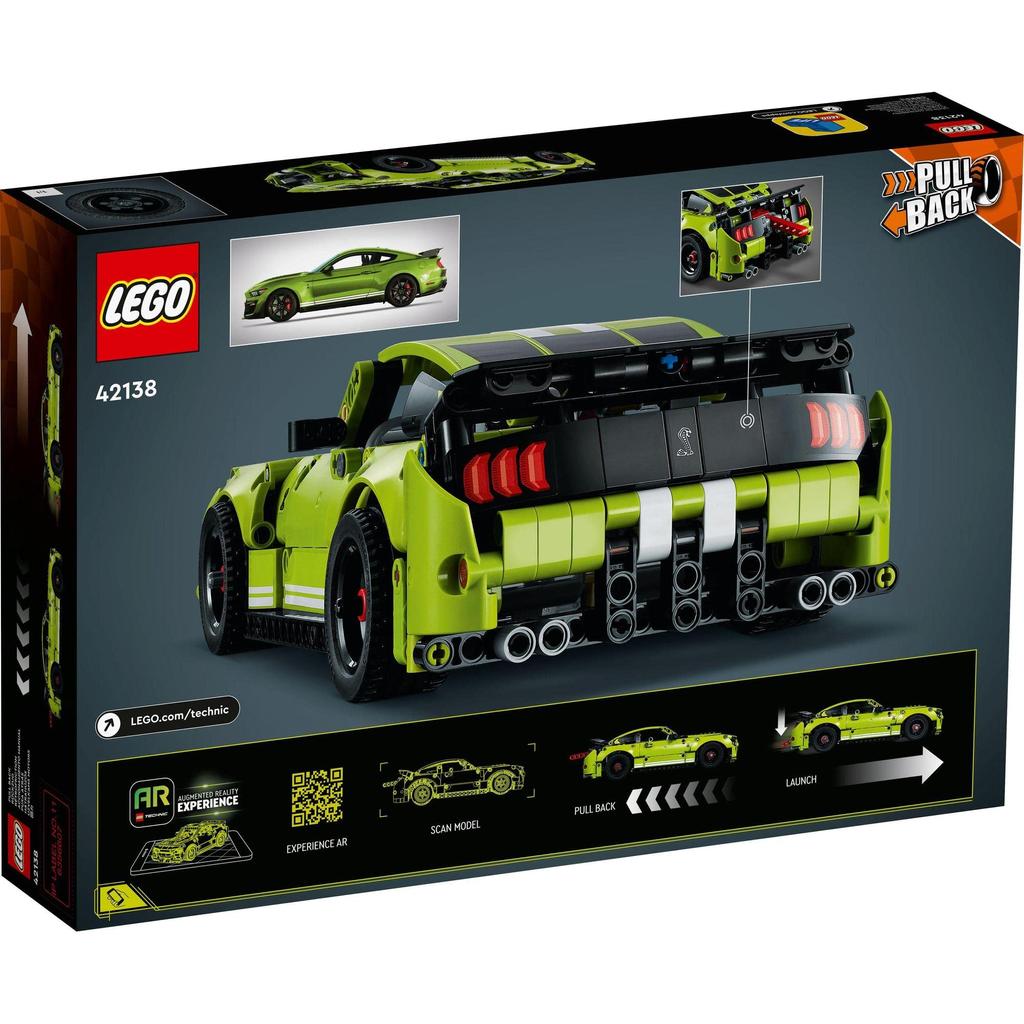 LEGO Technic Ford Mustang Toy Toy Present Birthday Block Christmas Boys Girls Children 9 Years Old 10 Years Old 11 Years Old Elementary School Student