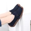 Fashion Large Size Women's Shoes Snail Shoes Suede Mother Shoes Women's Slip-on 35-43