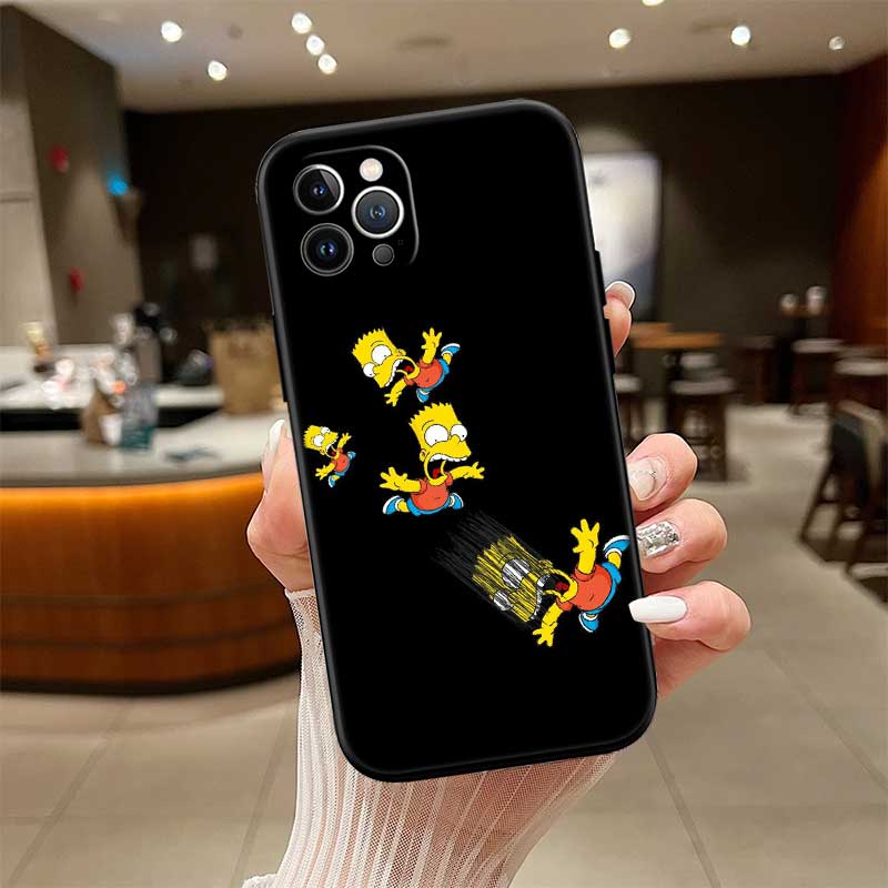 UP45 S-Simpsons New High-End Shell Phone Case for iPhone SE X XS XR 16E 17 11 Pro Max 8 7 6 6s Plus Air