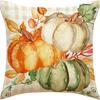 New Thanksgiving Autumn Pillow Letter Pumpkin Maple Leaf Turkey Home Cushion Pillow Cover