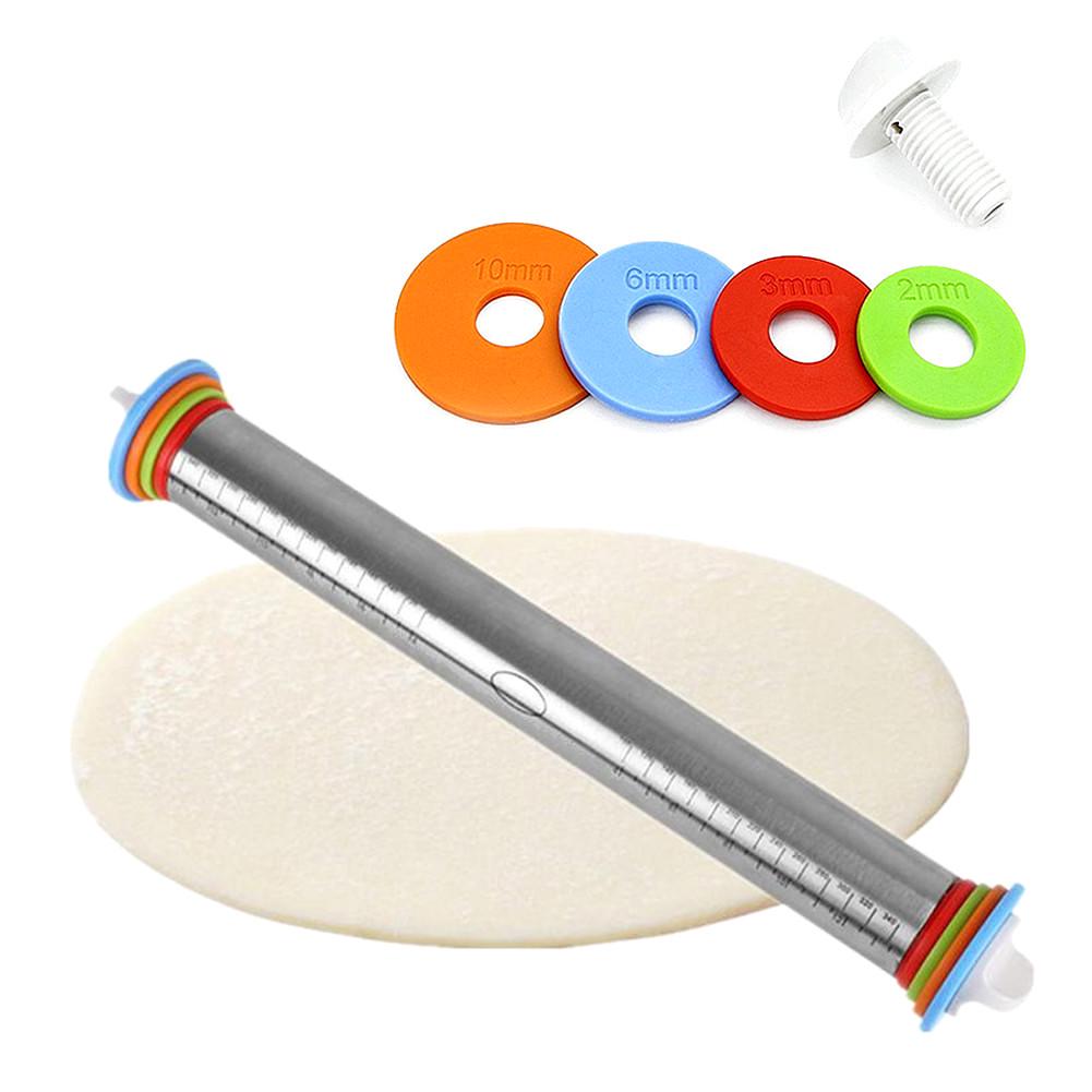 Регулируемая скалка помадка 44 см скалка торт ролик тесто скалка инструменты для выпечки